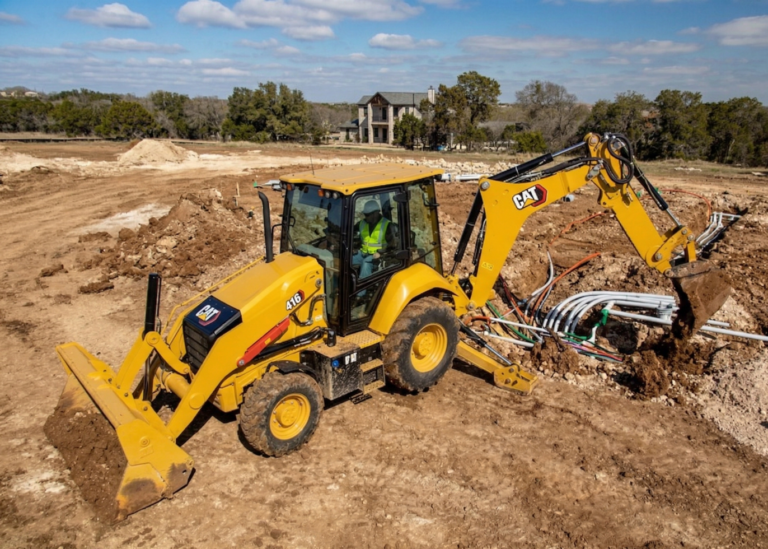 Operación Segura de Retroexcavadora